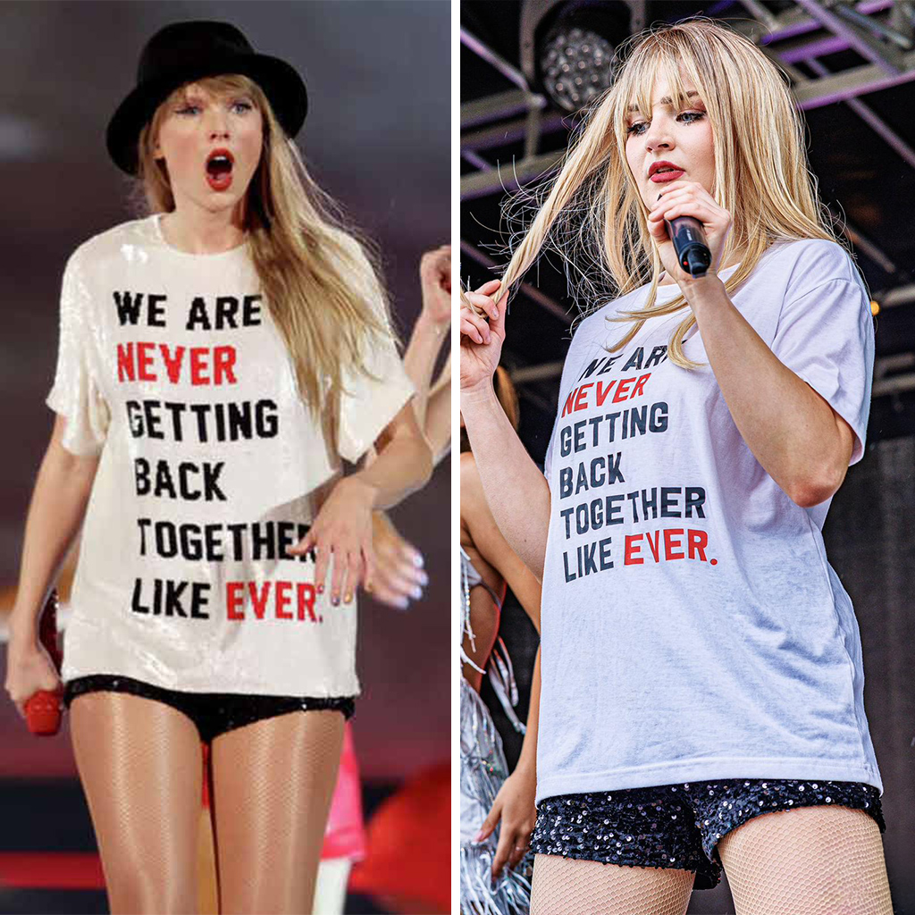 Taylor Swift and Amelia Mae Glendinning